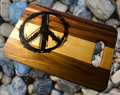 Peace Sign Cutting Board